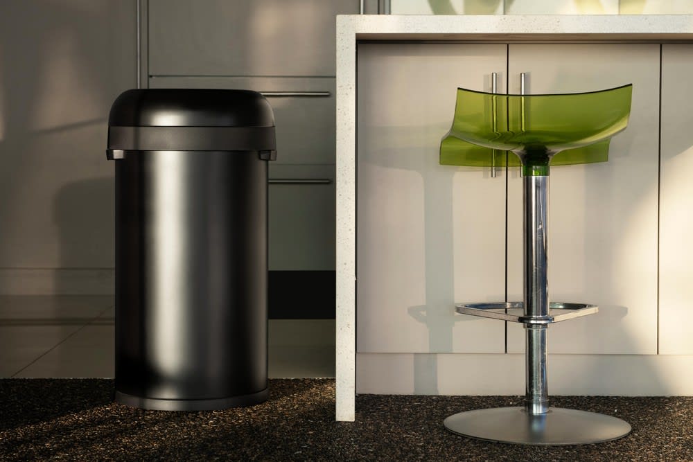 GuestSupply US | Simplehuman 115 Liter Bullet Open Top Trash Can